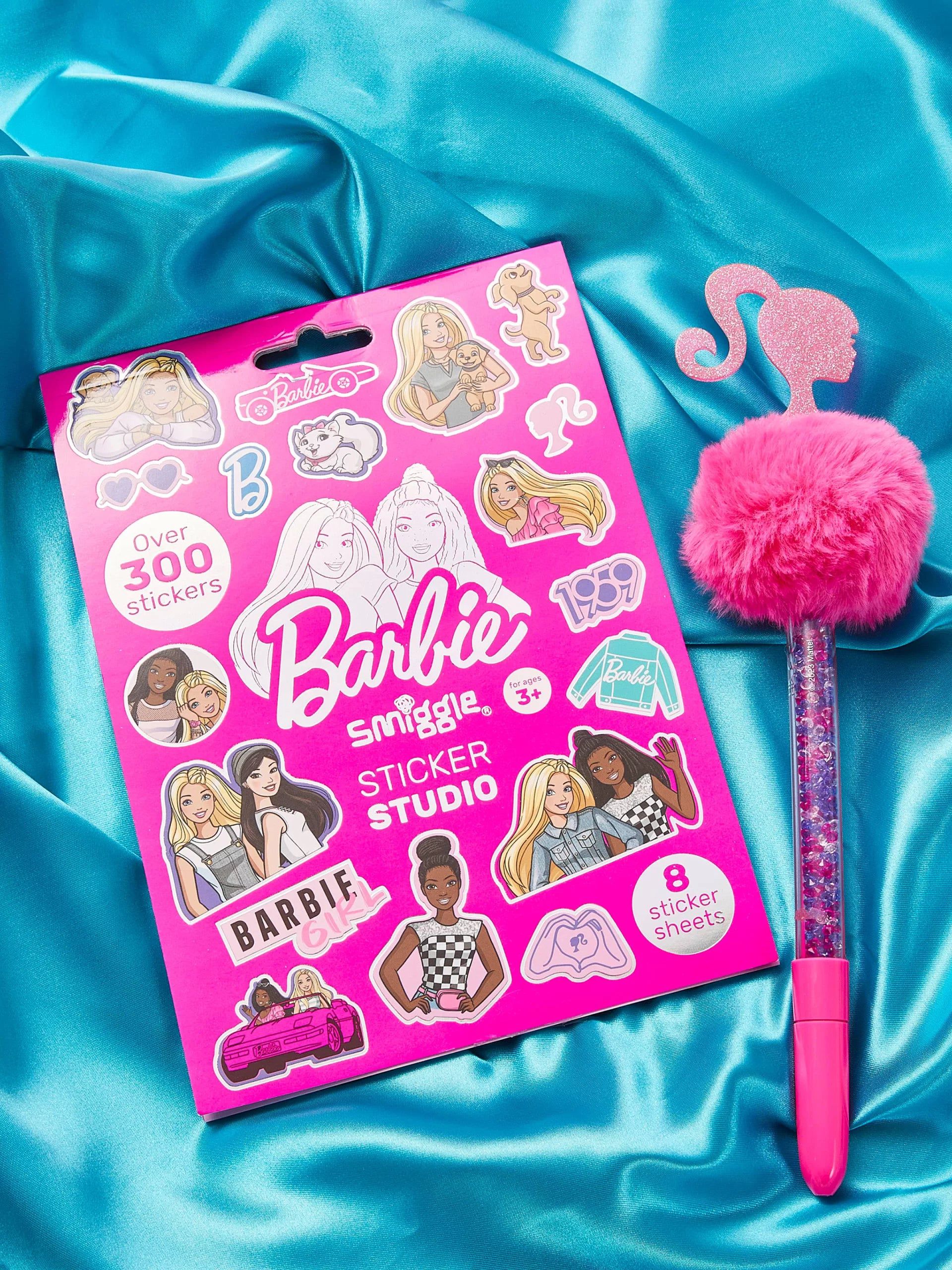 Smiggle - Libro de pegatinas de Barbie