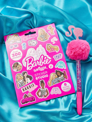Smiggle - Libro de pegatinas de Barbie