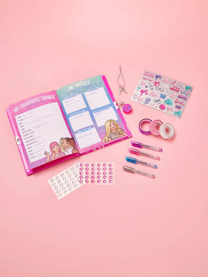 Smiggle - Diario bloqueable Barbie DIY