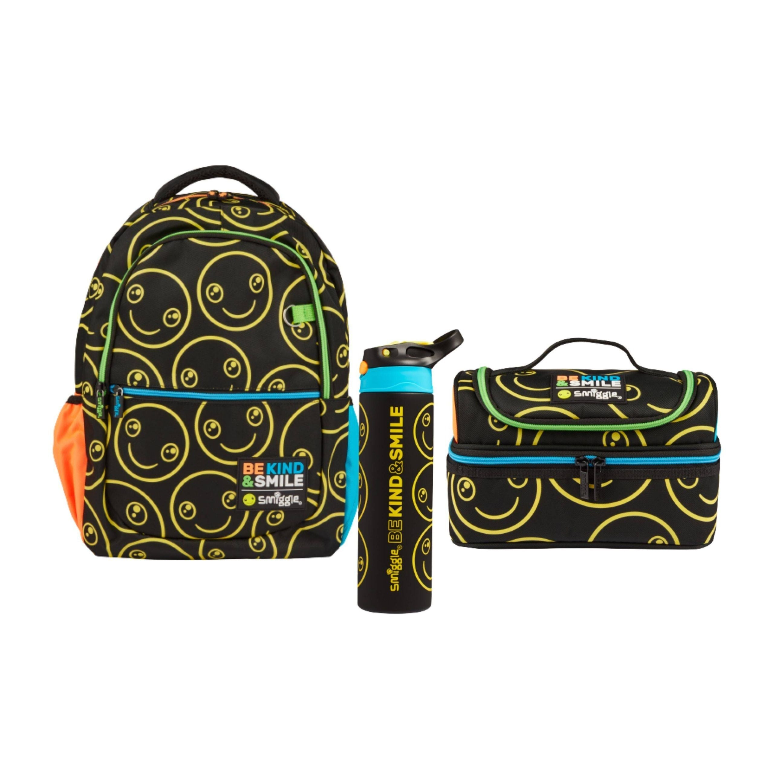Smiggle - Set de útiles escolares y bolsa Be Kind