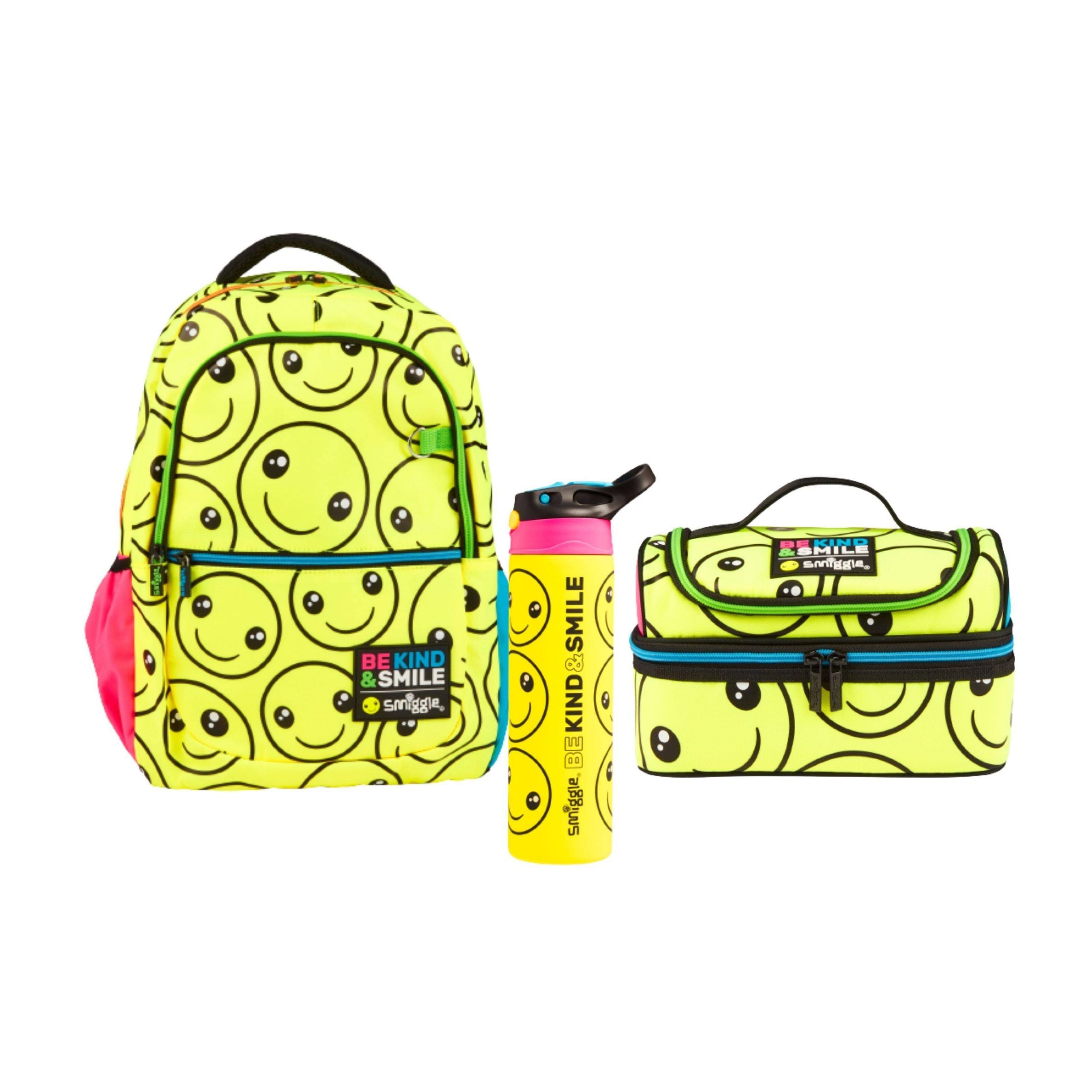 Smiggle - Set de útiles escolares y bolsa Be Kind