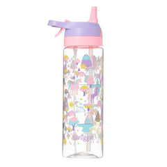 Smiggle - Botella de Agua de Plástico sin BPA de 700 ml con Boquilla y Atomizador