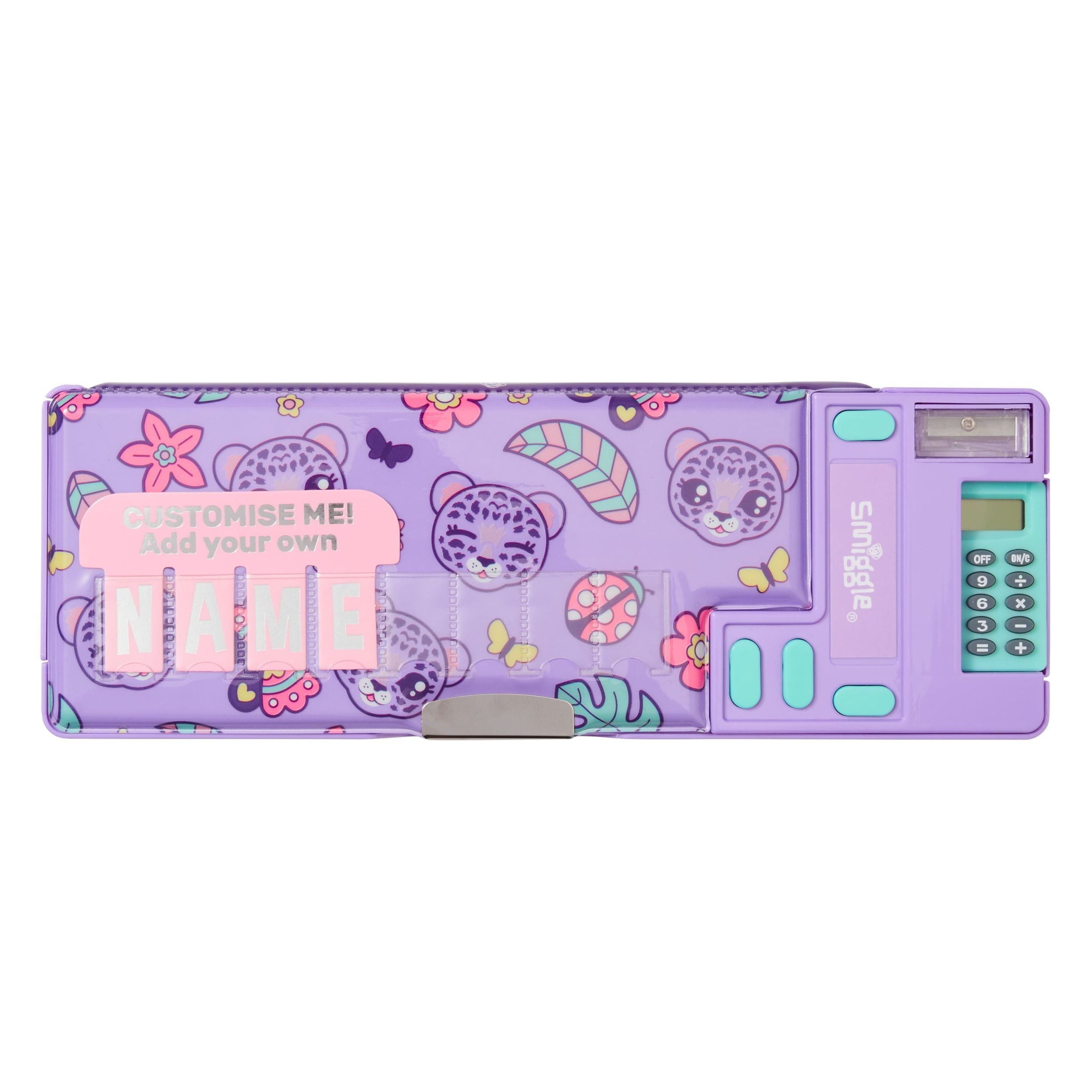 Smiggle - Estuche automático con calculadora Best Budz