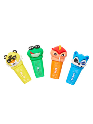 Smiggle - Set de Bolígrafos Fluorescentes Besties
