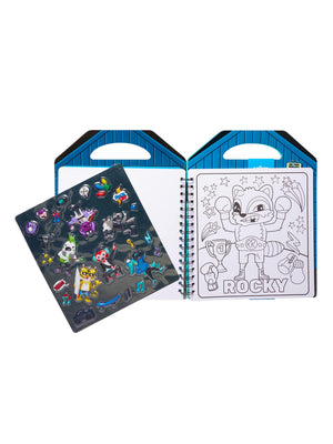 Smiggle - Libro para colorear reutilizable con pegatinas de Mejores amigas