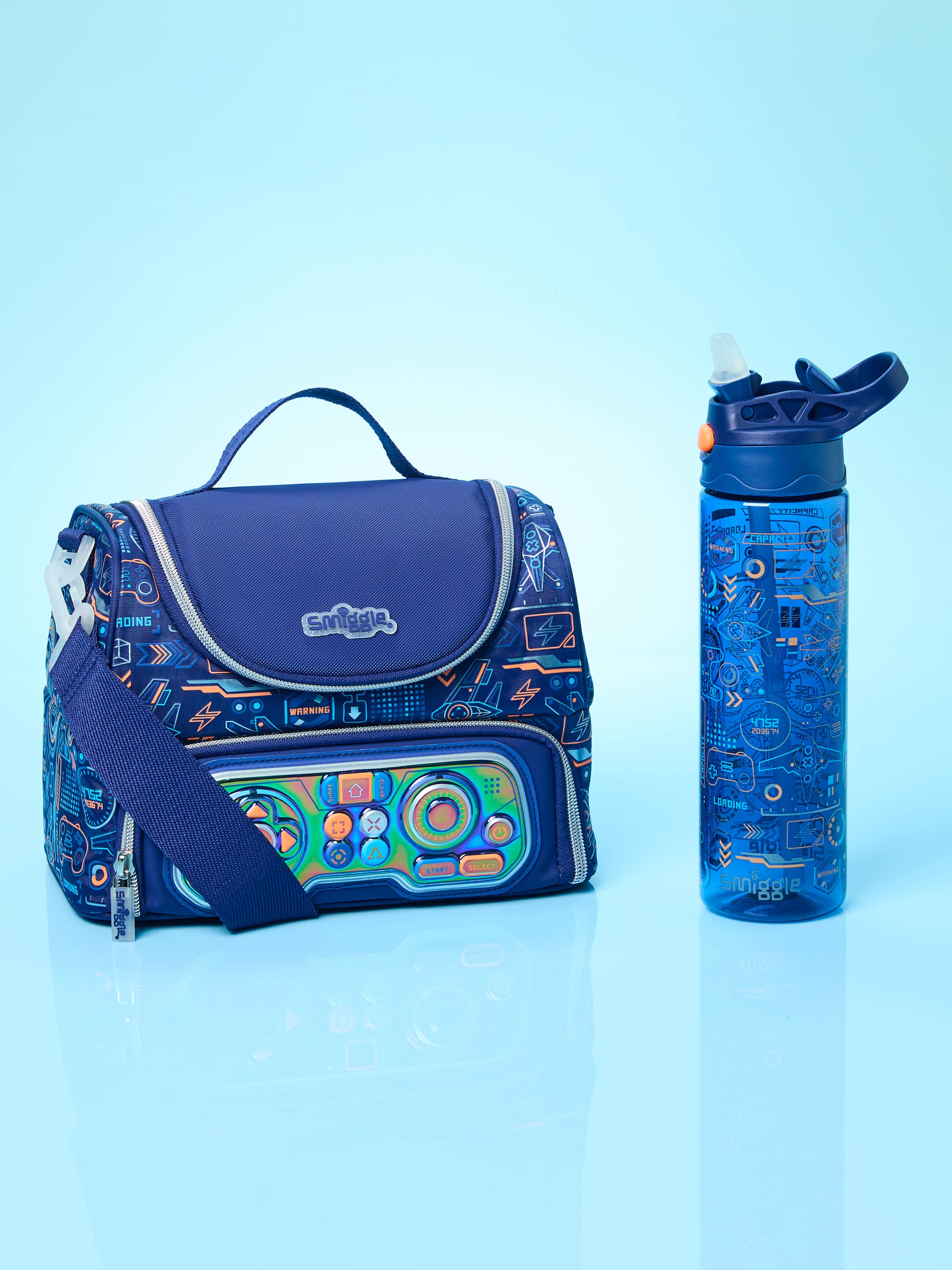 Smiggle - Fiambrera de doble compartimento con correa Beta