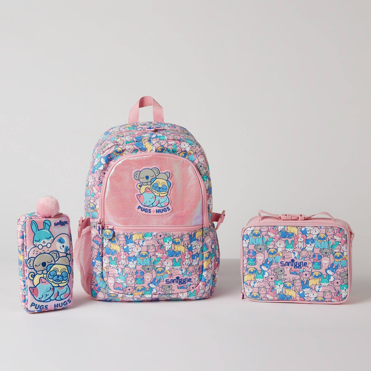 Smiggle - Set de 3 mochilas escolares Better Together