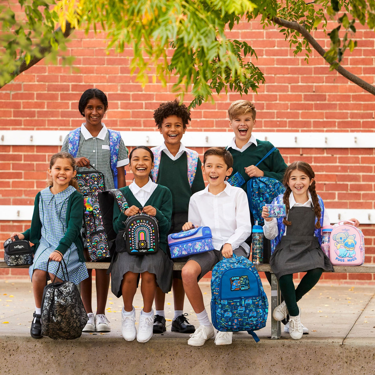 Smiggle - Fiambrera de tirantes Better Together