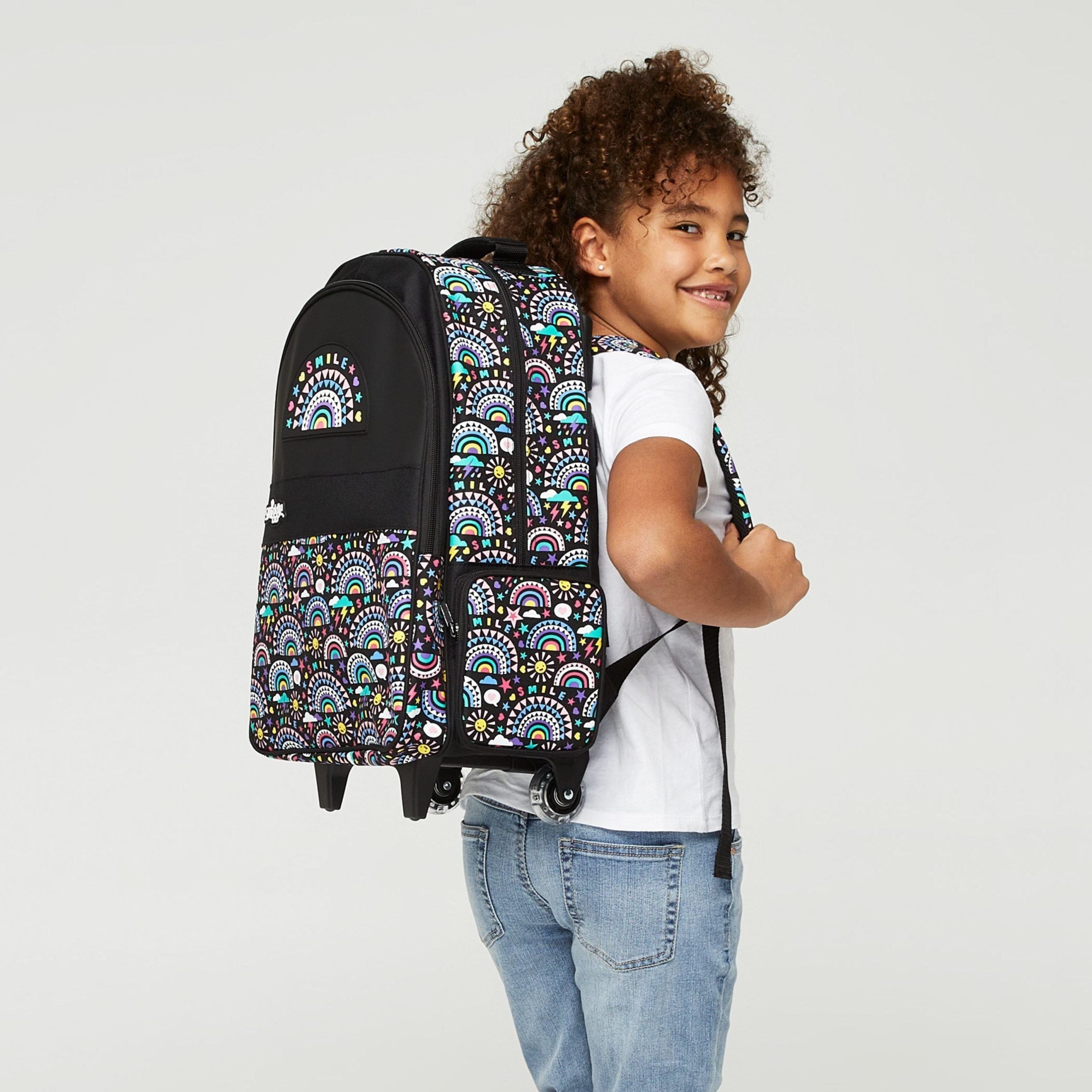 Smiggle - Better Together Mochila con ruedas iluminada