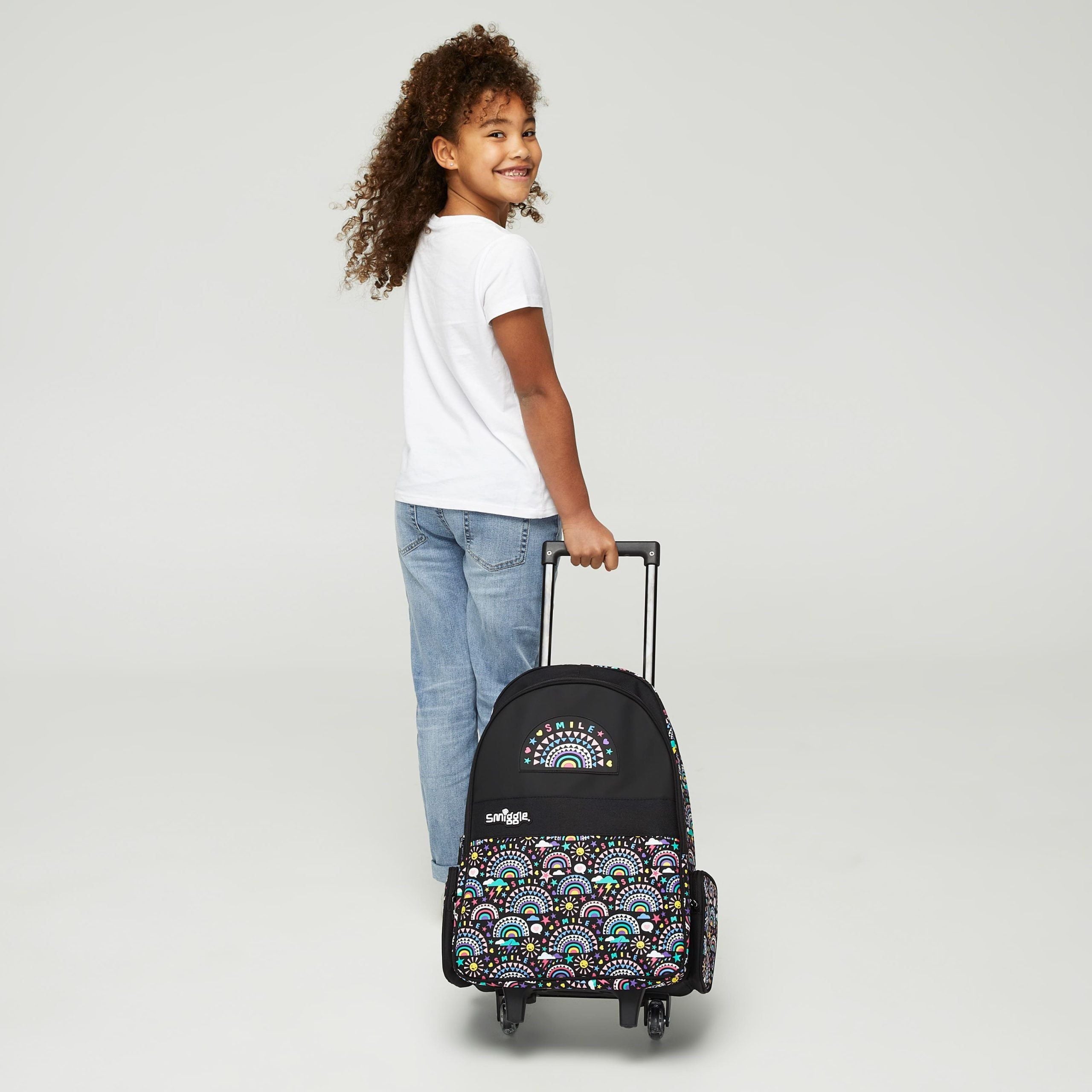 Smiggle - Better Together Mochila con ruedas iluminada