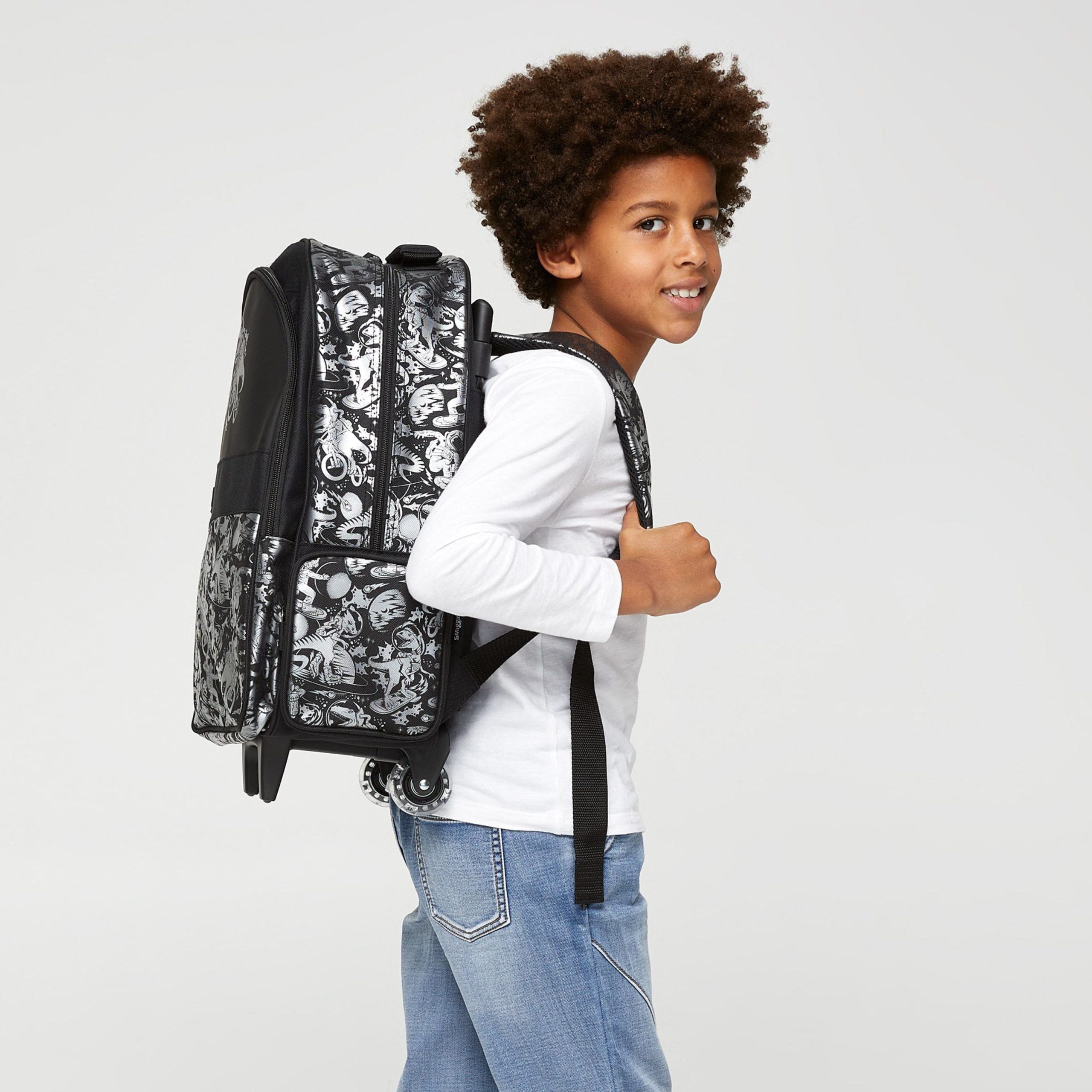 Smiggle - Better Together Mochila con ruedas iluminada