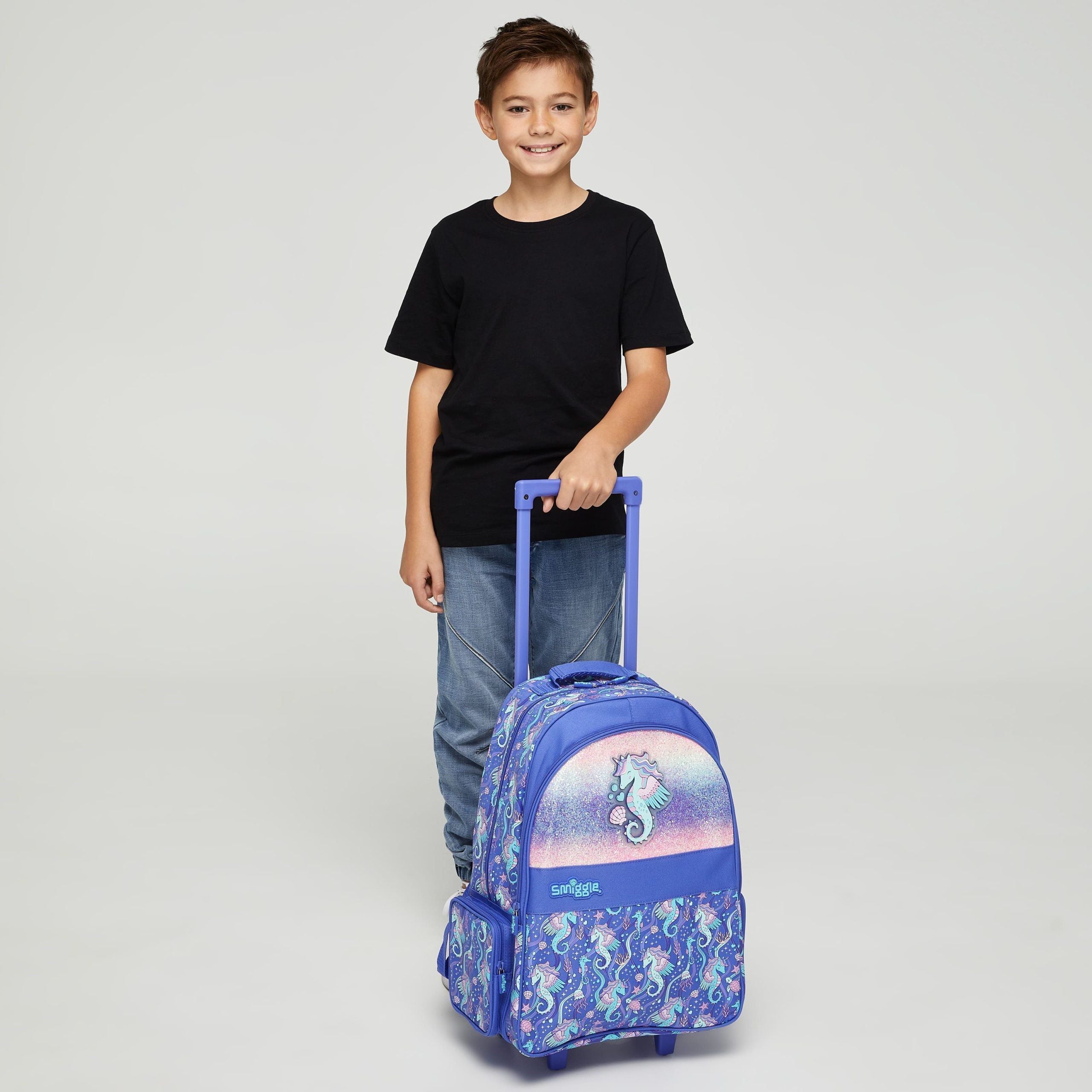 Smiggle - Better Together Mochila con ruedas iluminada