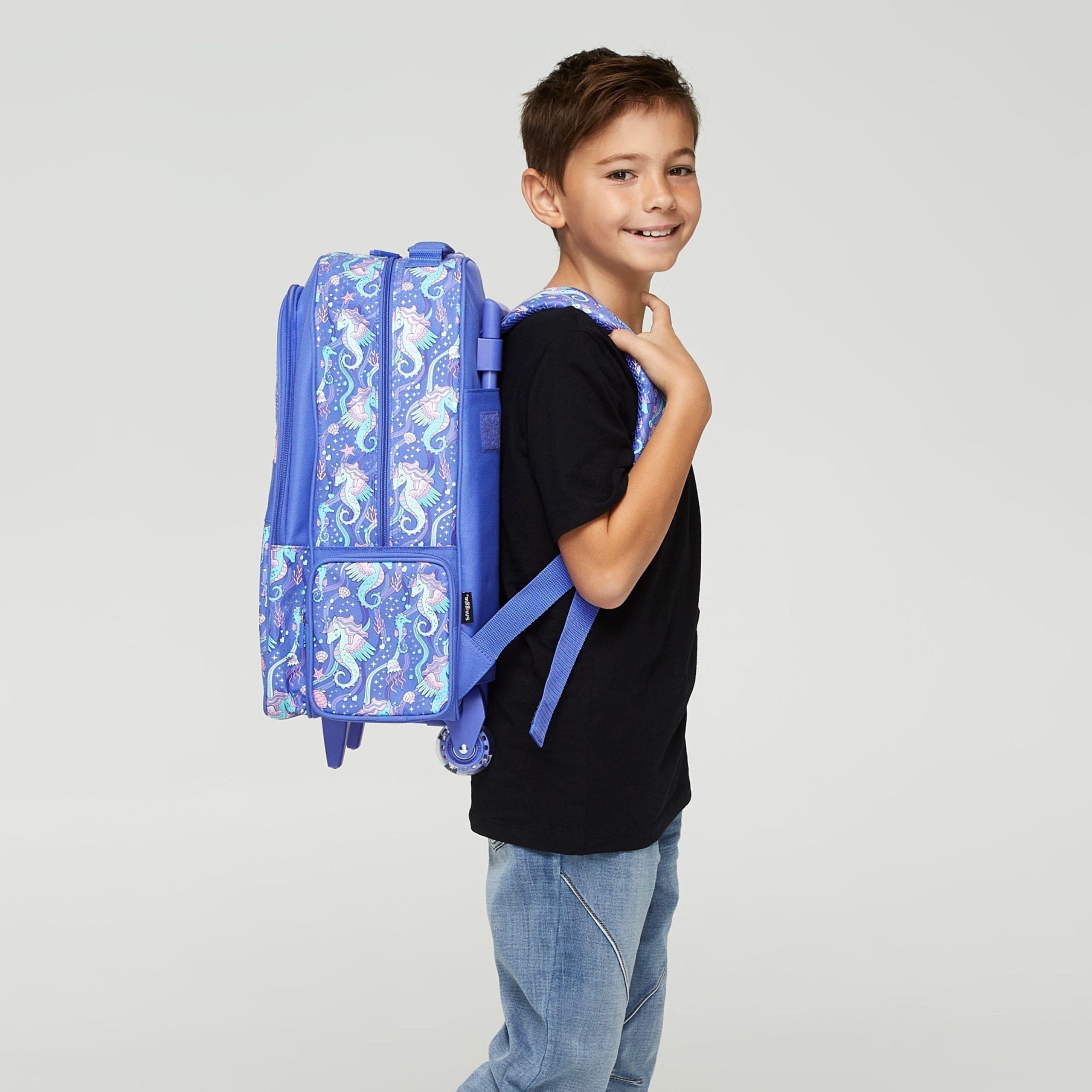 Smiggle - Better Together Mochila con ruedas iluminada