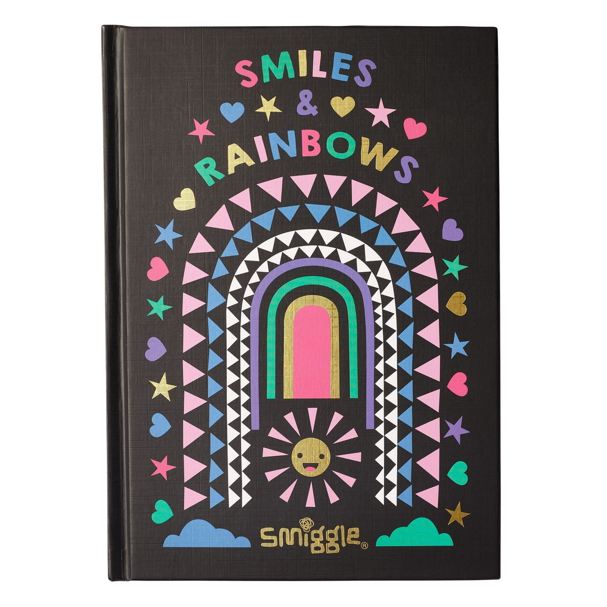 Smiggle - Better Together Cuaderno A5 rayado de tapa dura