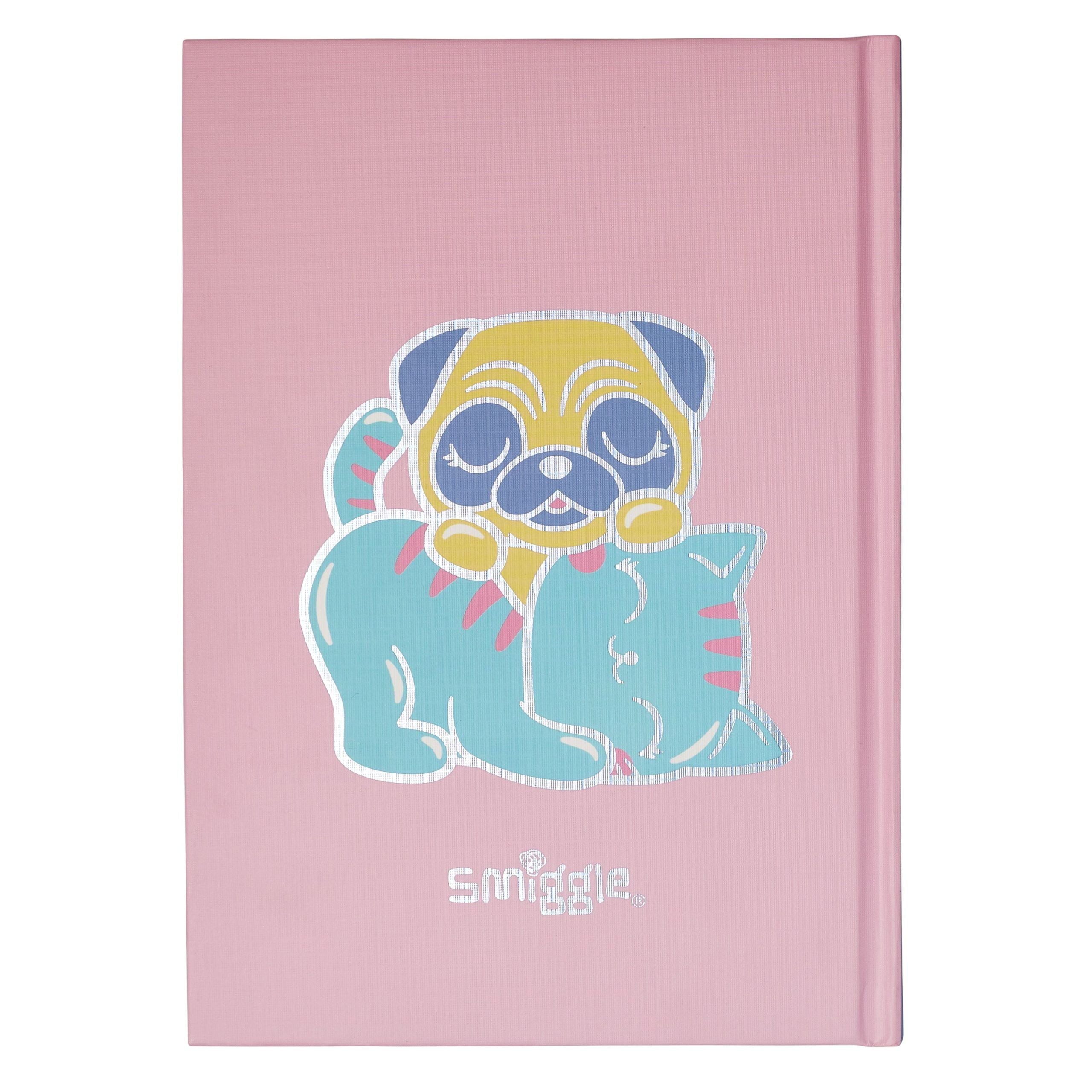 Smiggle - Better Together Cuaderno A5 rayado de tapa dura