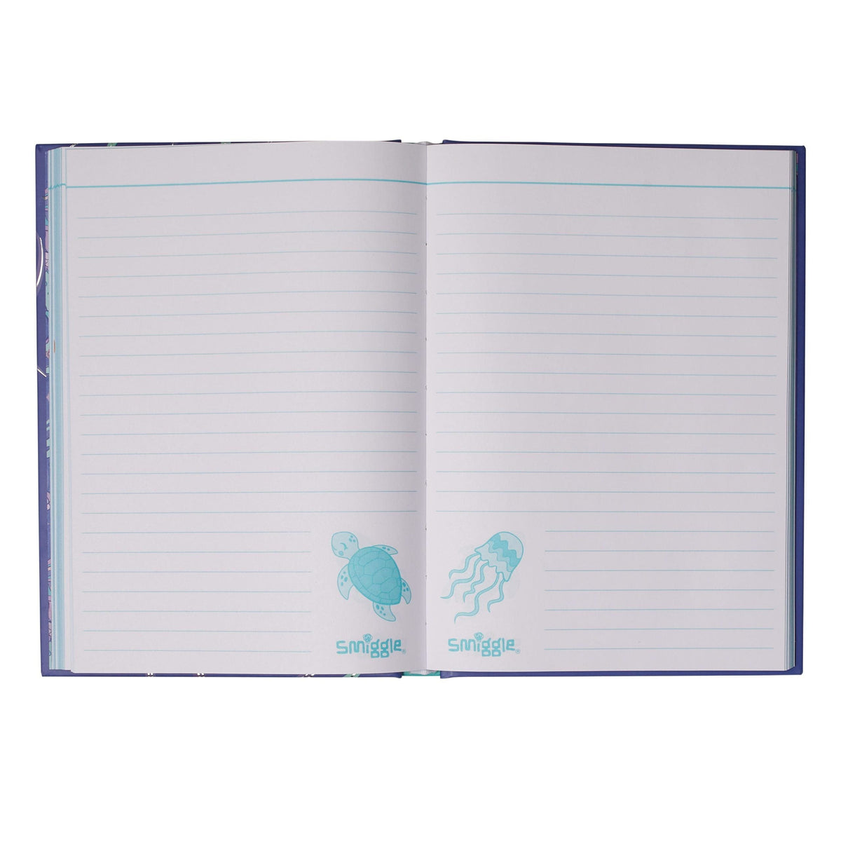 Smiggle - Better Together Cuaderno A5 rayado de tapa dura