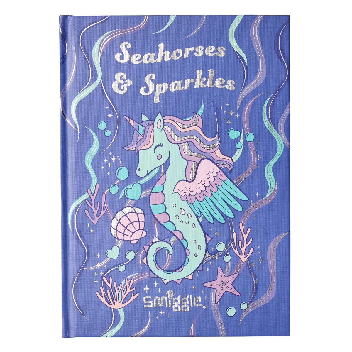 Smiggle - Better Together Cuaderno A5 rayado de tapa dura