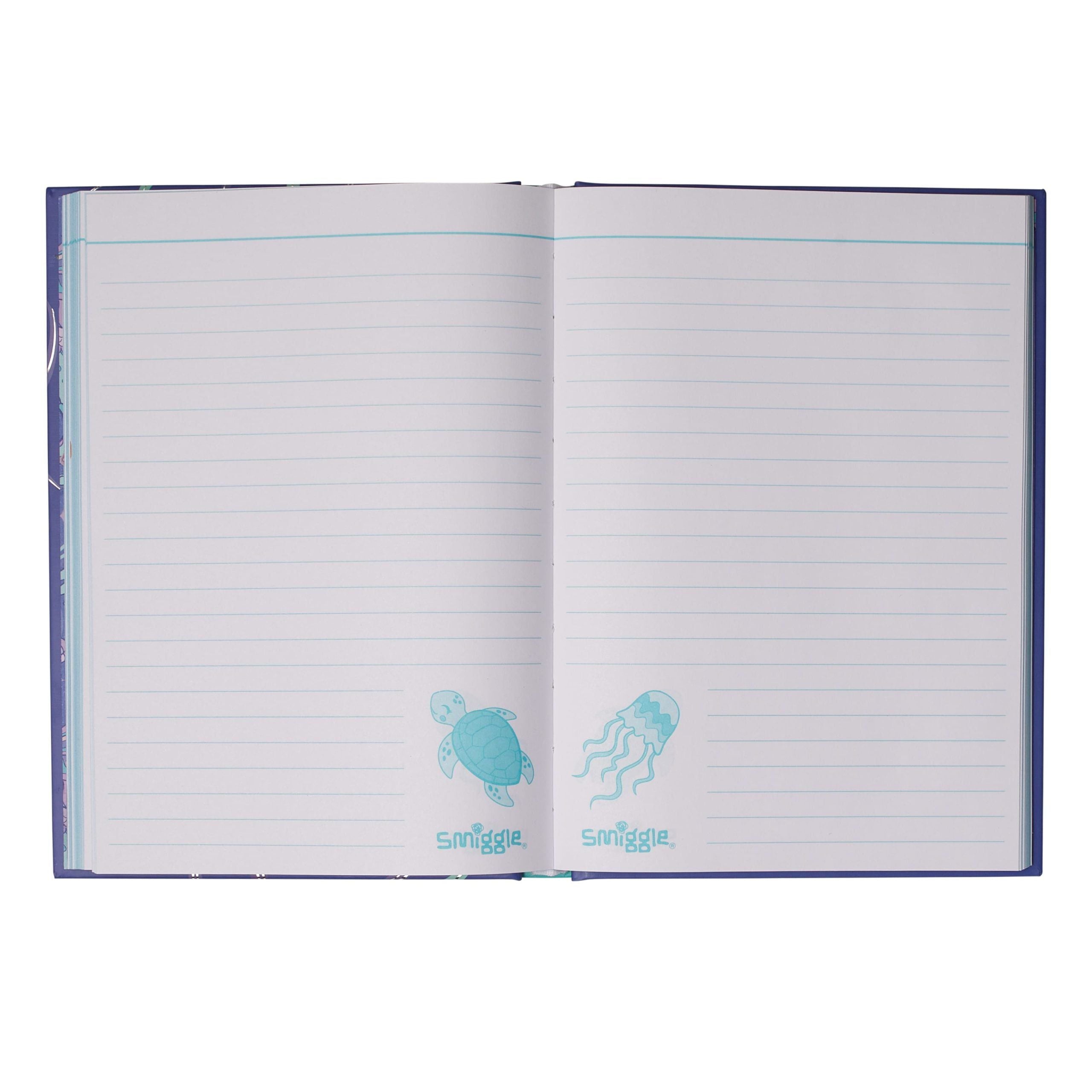 Smiggle - Better Together Cuaderno A5 rayado de tapa dura