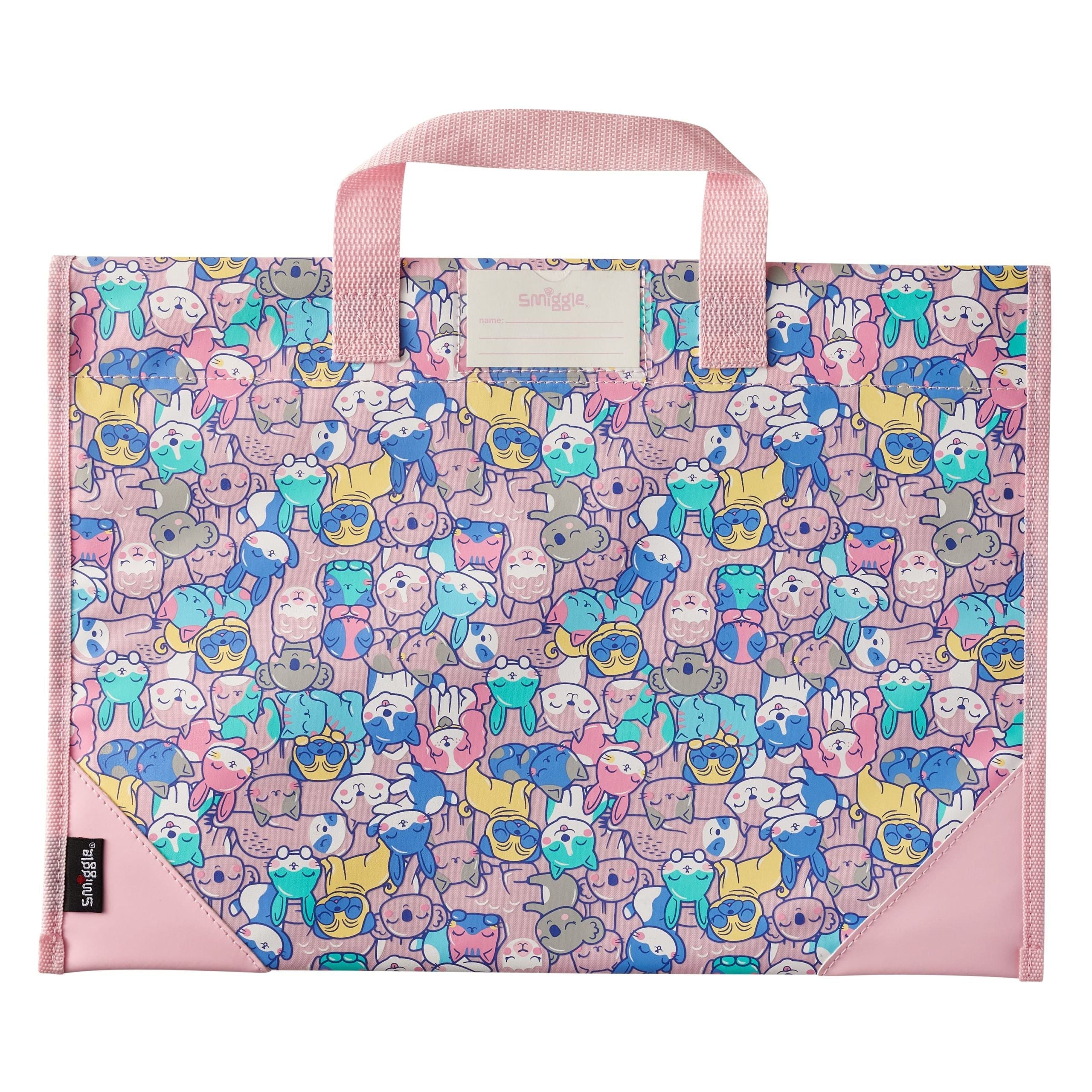 Smiggle - Bolso de mano Better Together para libros y almuerzos