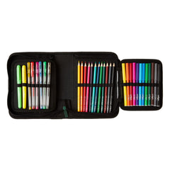 Smiggle - Estuche de papelería con lápices para colorear y estuche Beyond Dinosaur