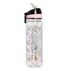 Smiggle - Botella de Agua con Pajita de 650 ml sin BPA, Diseño de Helado Beyond