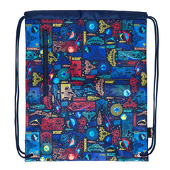 Smiggle - Bolso con cordón Beyond Azul Marino