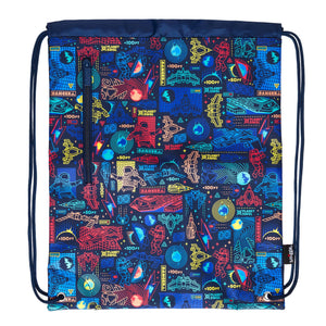Smiggle - Bolso con cordón Beyond Azul Marino