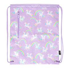 Smiggle - Beyond Pink Unicorns Mochila con cordón