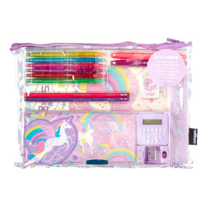 Smiggle - Set de papelería con estuche Pop Out Beyond