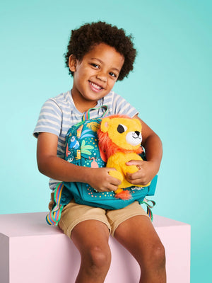 Smiggle - Mochila extraíble de peluche para guardería Big Dreams