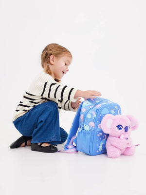 Smiggle - Mochila extraíble de peluche para guardería Big Dreams