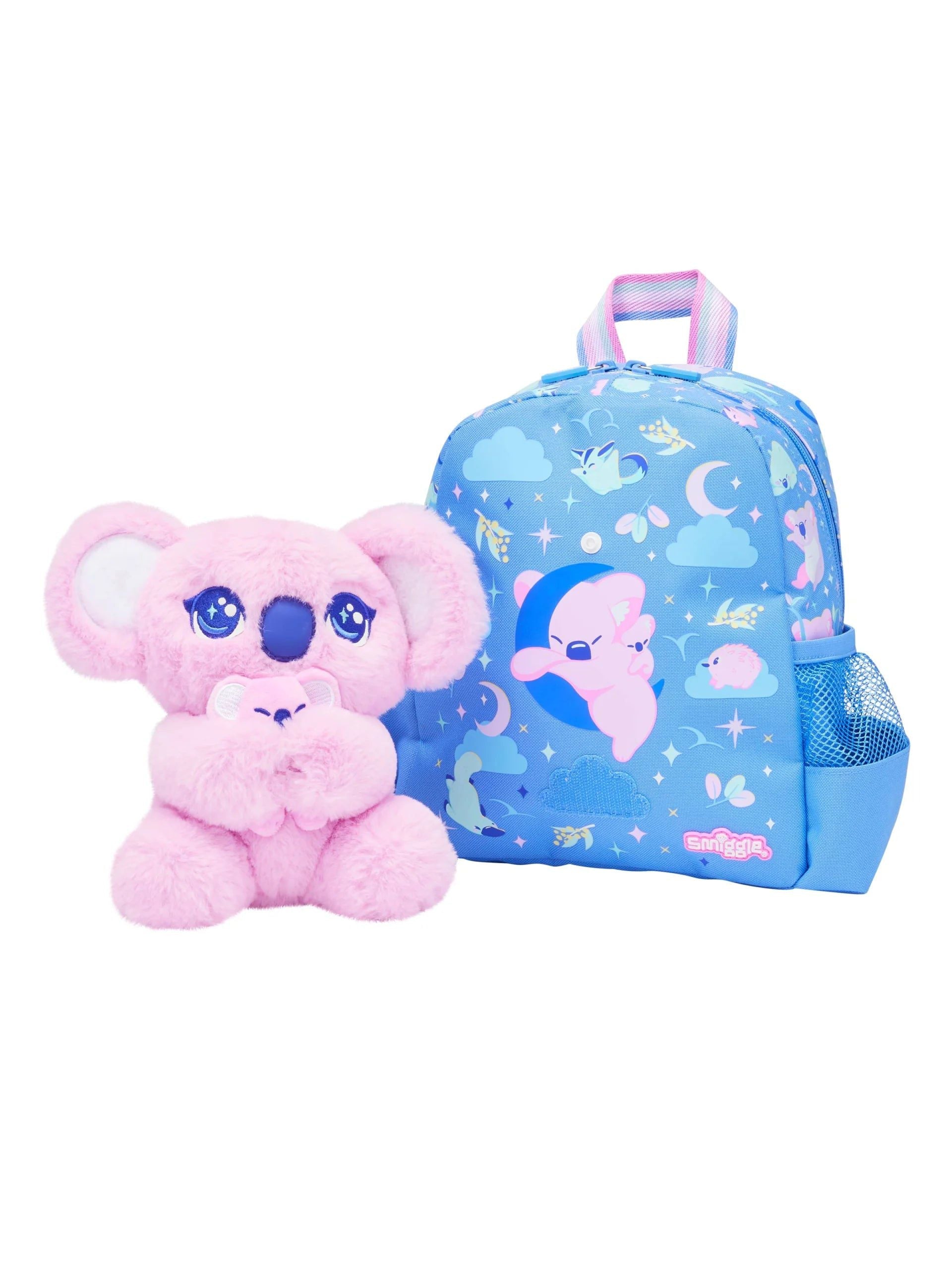 Smiggle - Mochila extraíble de peluche para guardería Big Dreams