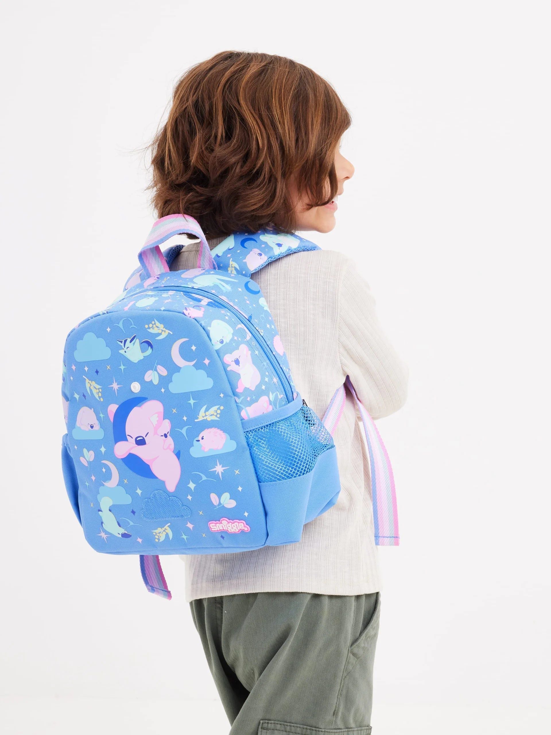 Smiggle - Mochila extraíble de peluche para guardería Big Dreams