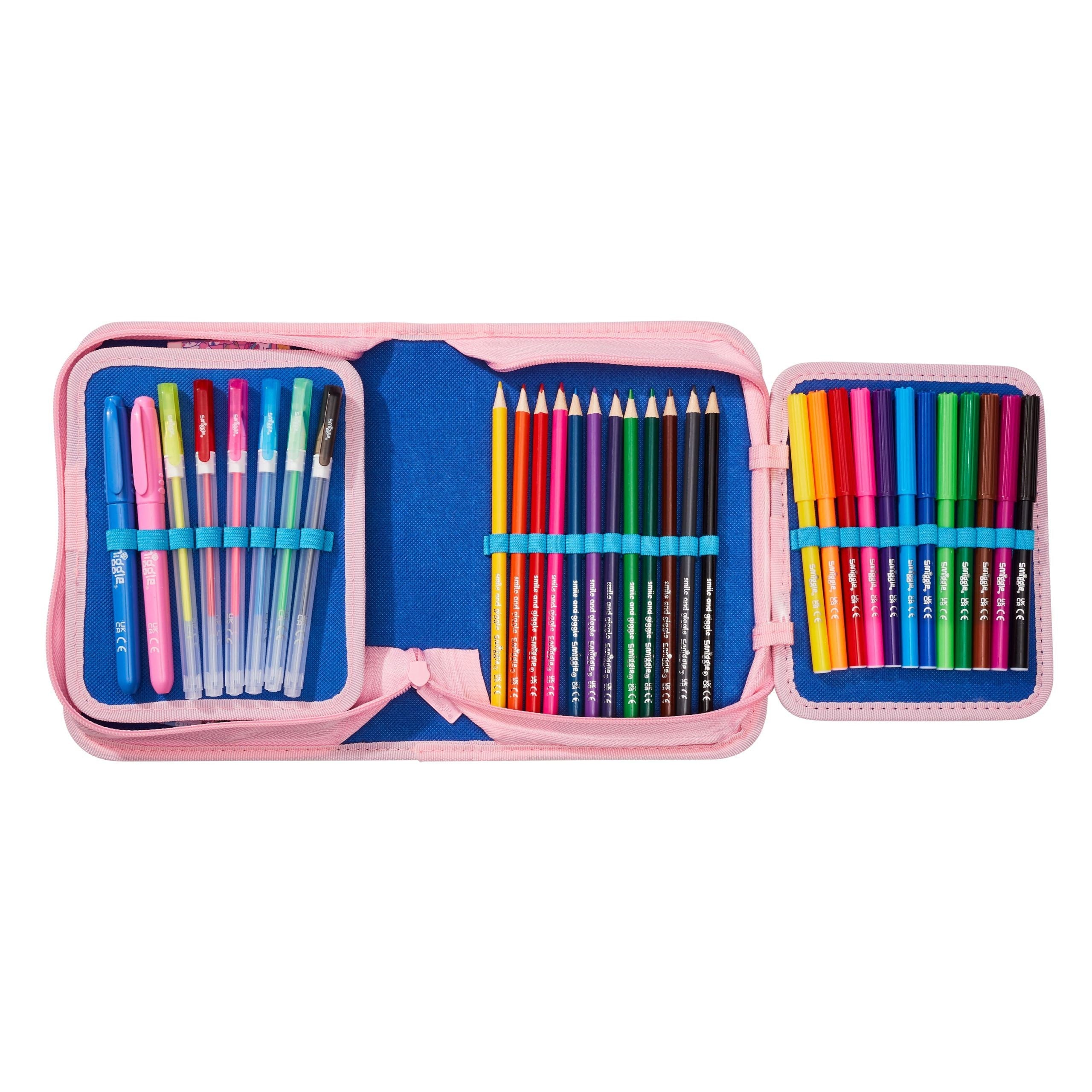 Smiggle - Paquete exclusivo de bolígrafos y estuche Better Together