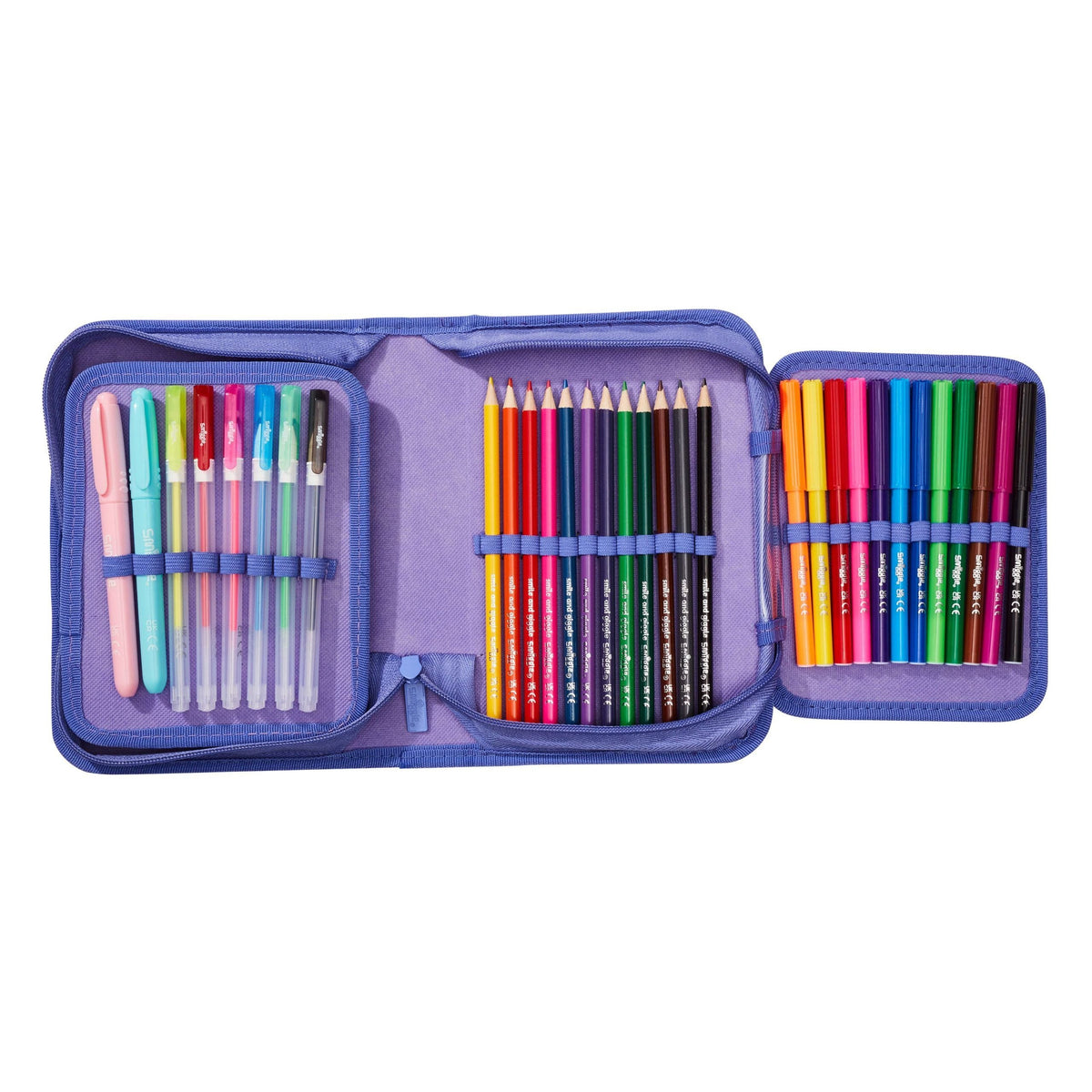 Smiggle - Paquete exclusivo de bolígrafos y estuche Better Together