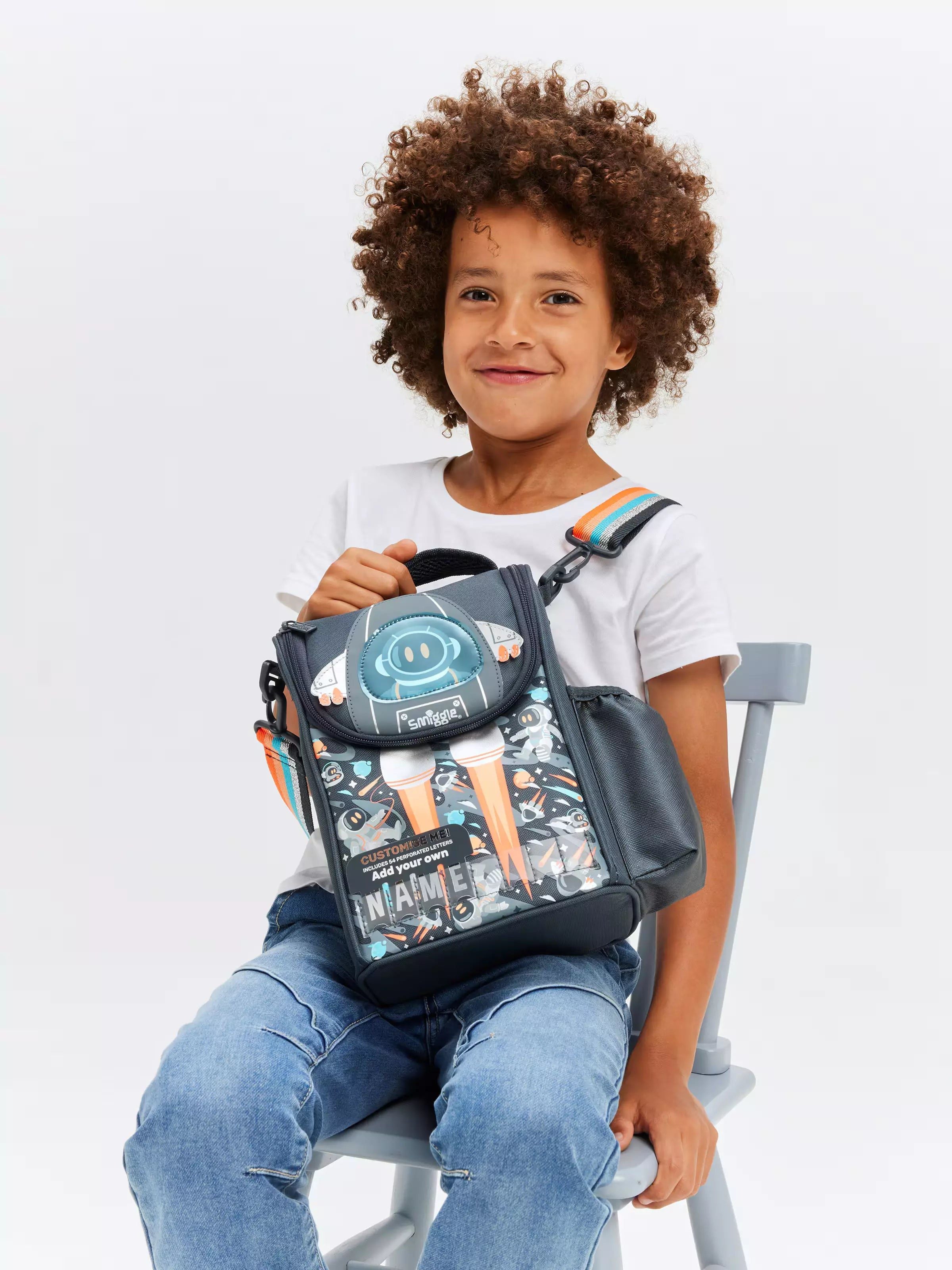 Smiggle - Blast Off Mochila de guardería y excursión