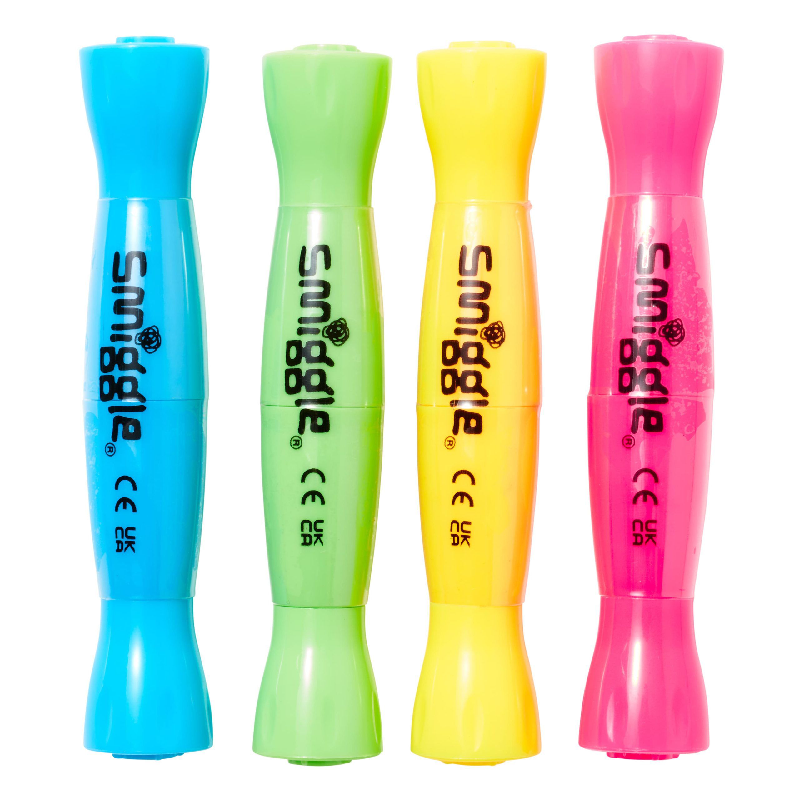 Smiggle – Rotulador iluminador perfumado Bon Bon x4