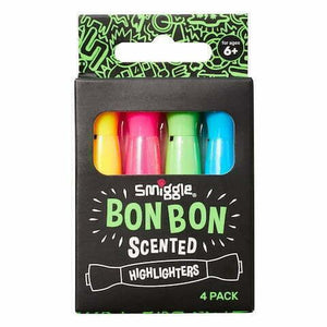 Smiggle – Rotulador iluminador perfumado Bon Bon x4