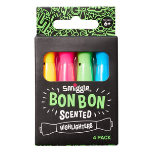 Smiggle – Rotulador iluminador perfumado Bon Bon x4