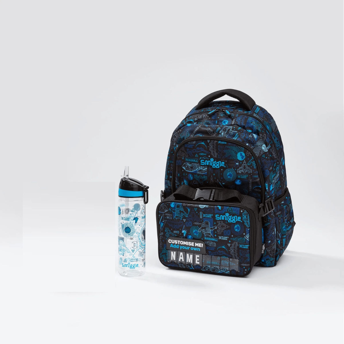 Smiggle - Set de 3 mochilas escolares Bright Side