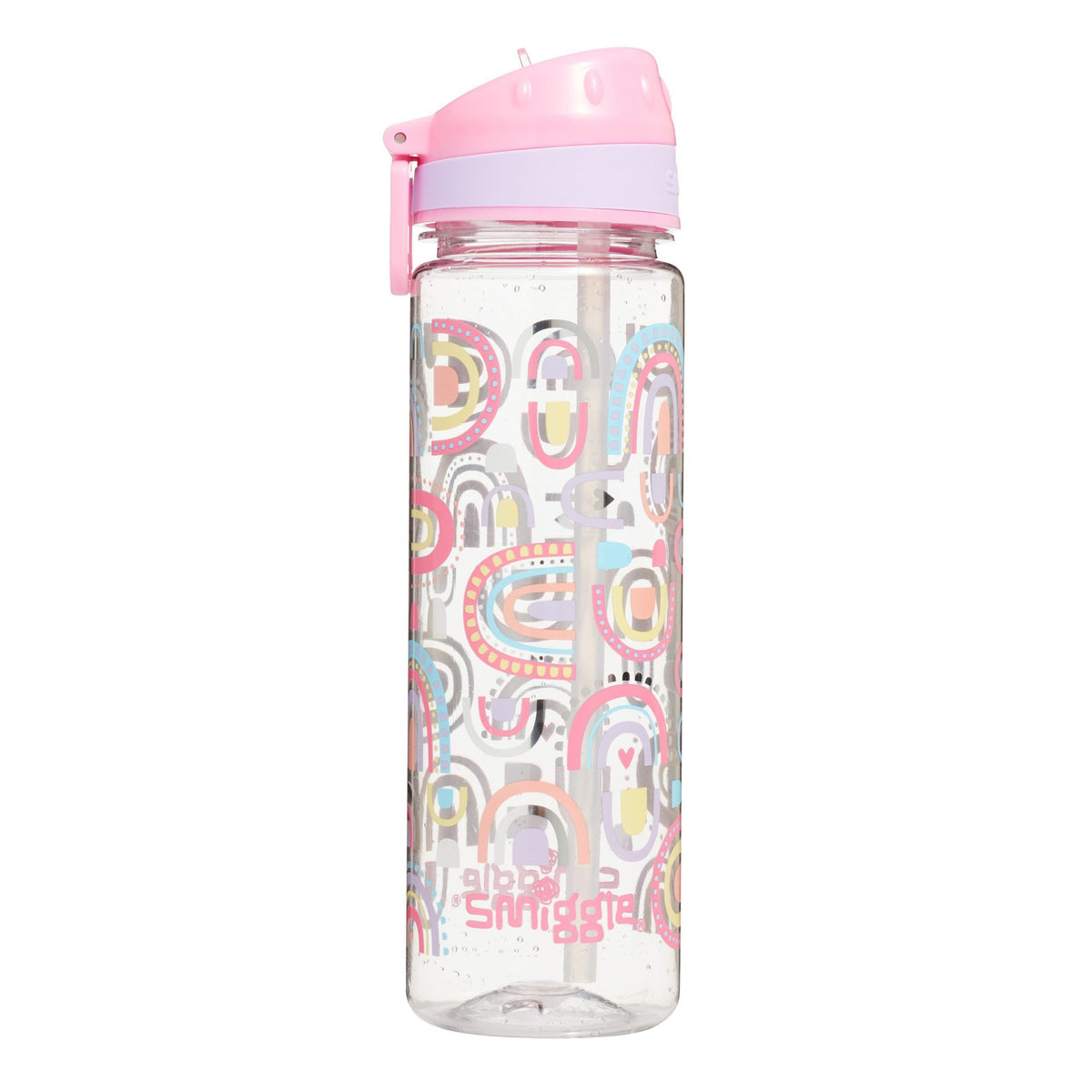 Smiggle - Botella de agua de 650 ml sin BPA Bright Side