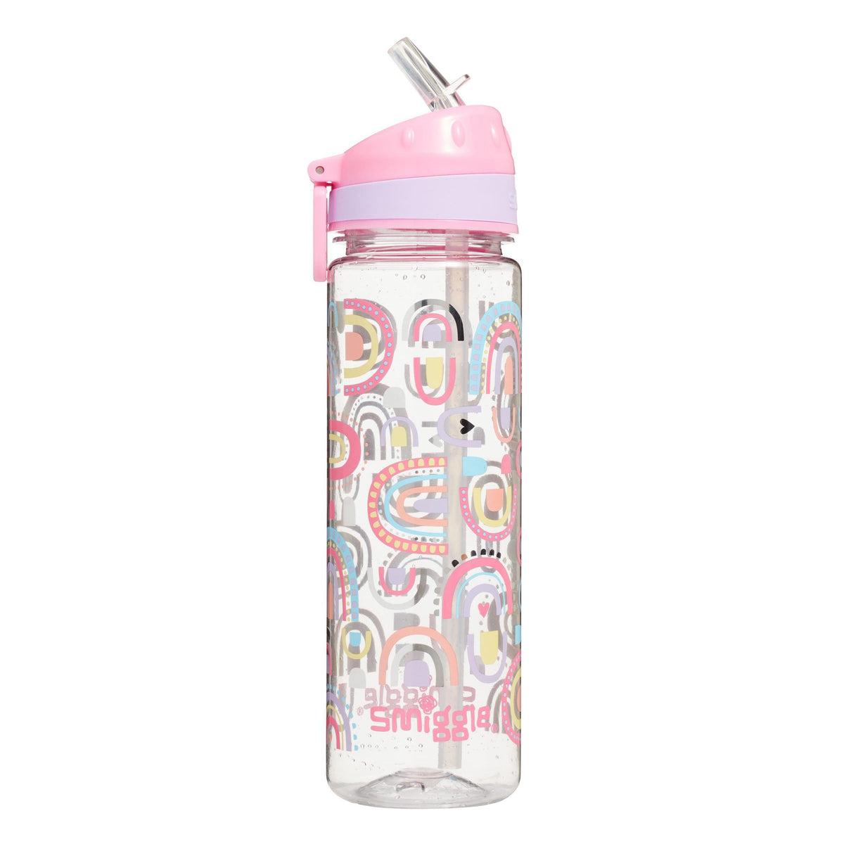 Smiggle - Botella de agua de 650 ml sin BPA Bright Side