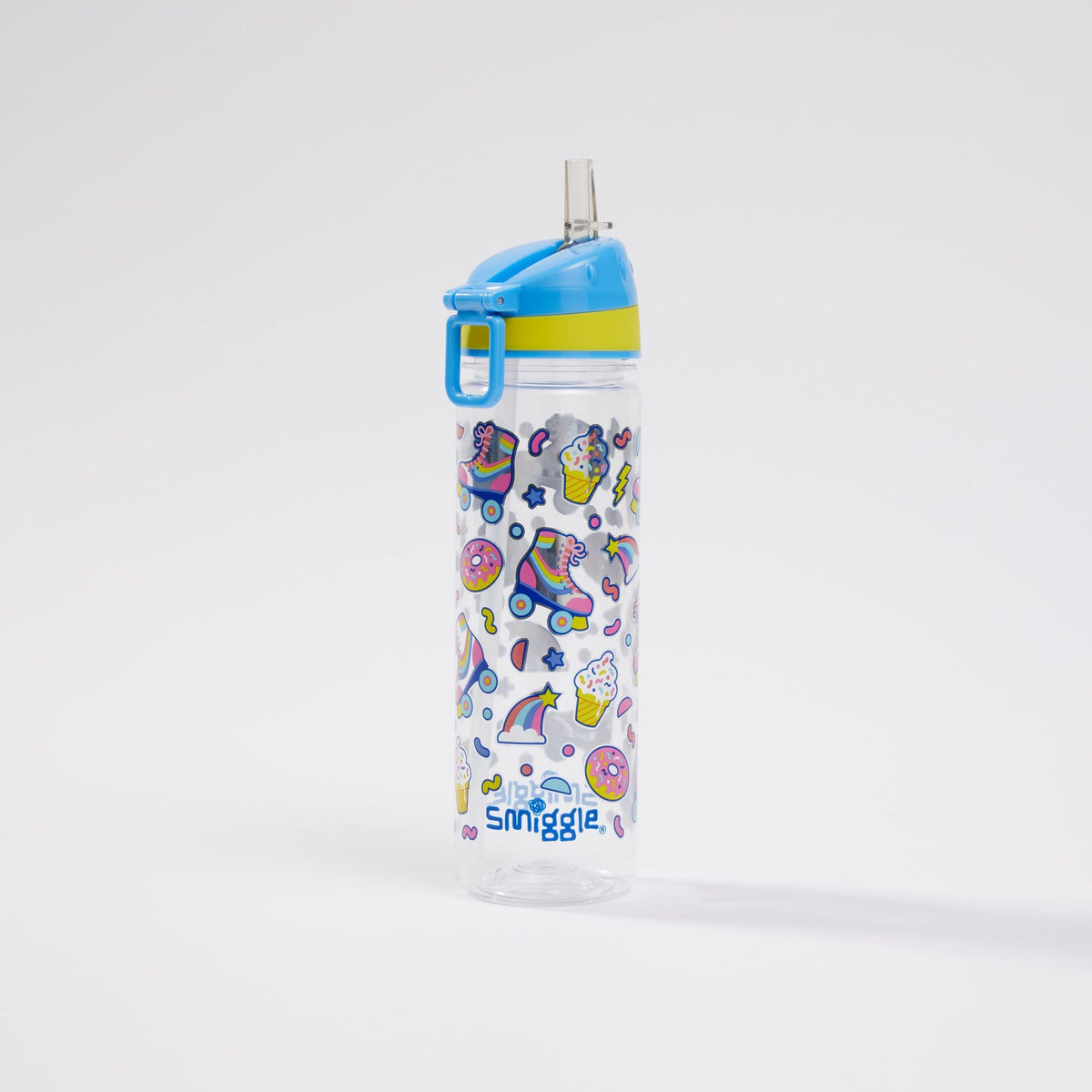 Smiggle - Botella de agua de 650 ml sin BPA Bright Side