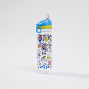 Smiggle - Botella de agua de 650 ml sin BPA Bright Side