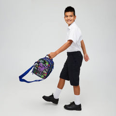 Smiggle - Bolsa de almuerzo doble con correa Bright Side