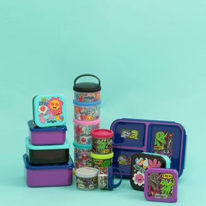 Smiggle - Fiambrera Bento Bright Side