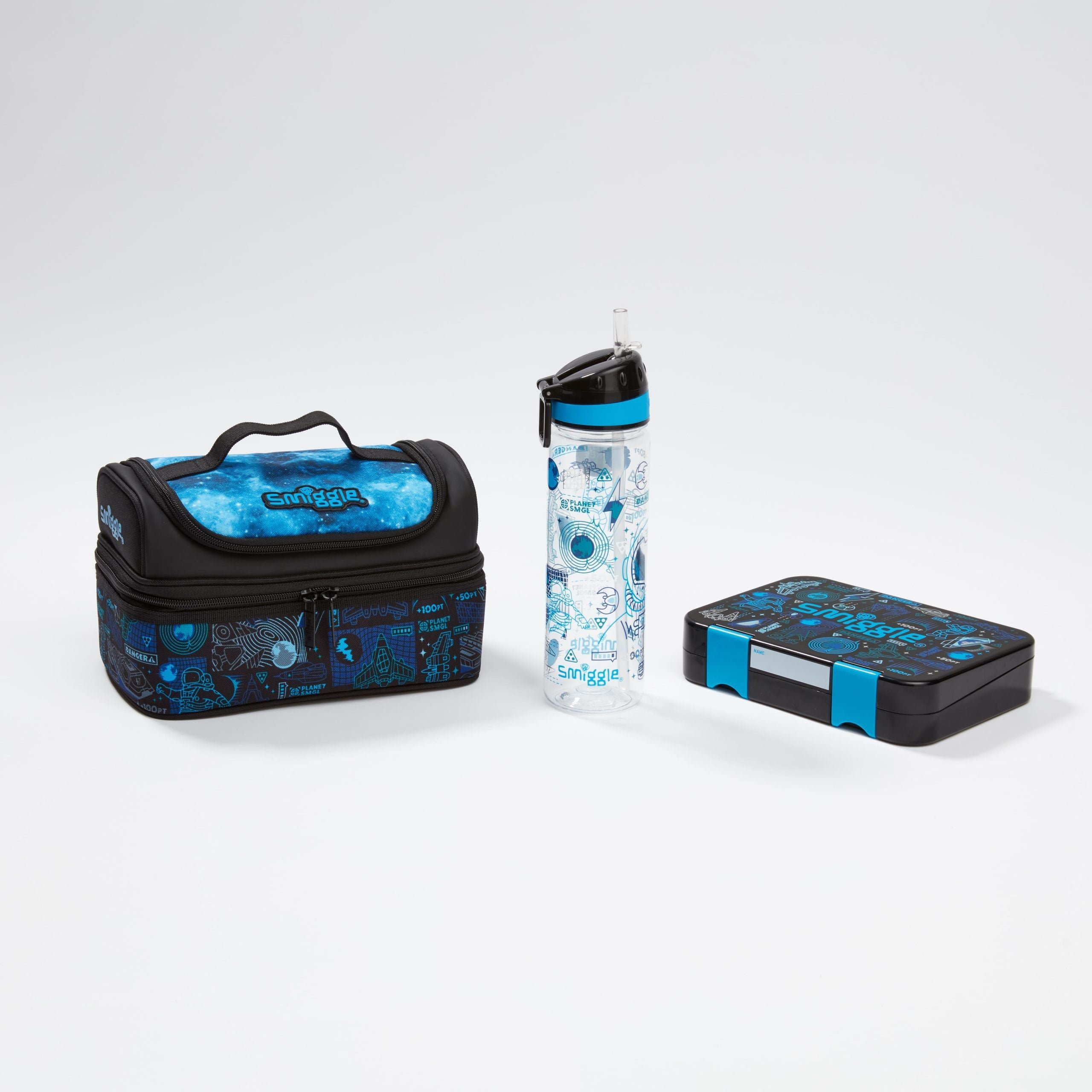 Smiggle - Conjunto de almuerzo con estuche Bright Side
