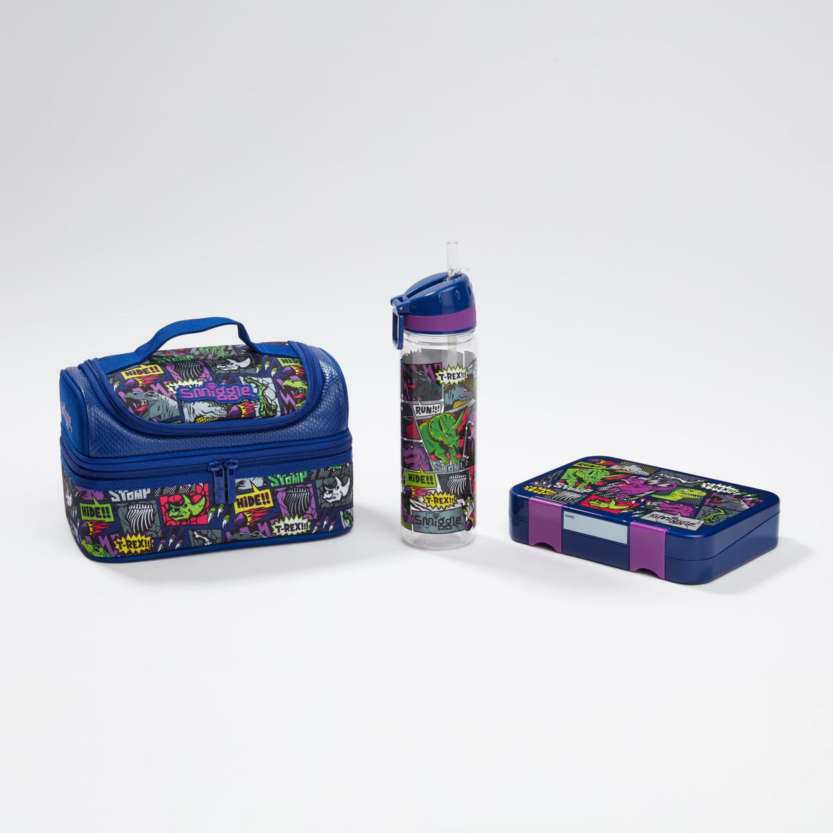 Smiggle - Set de Almuerzo con Fiambrera Bright Side