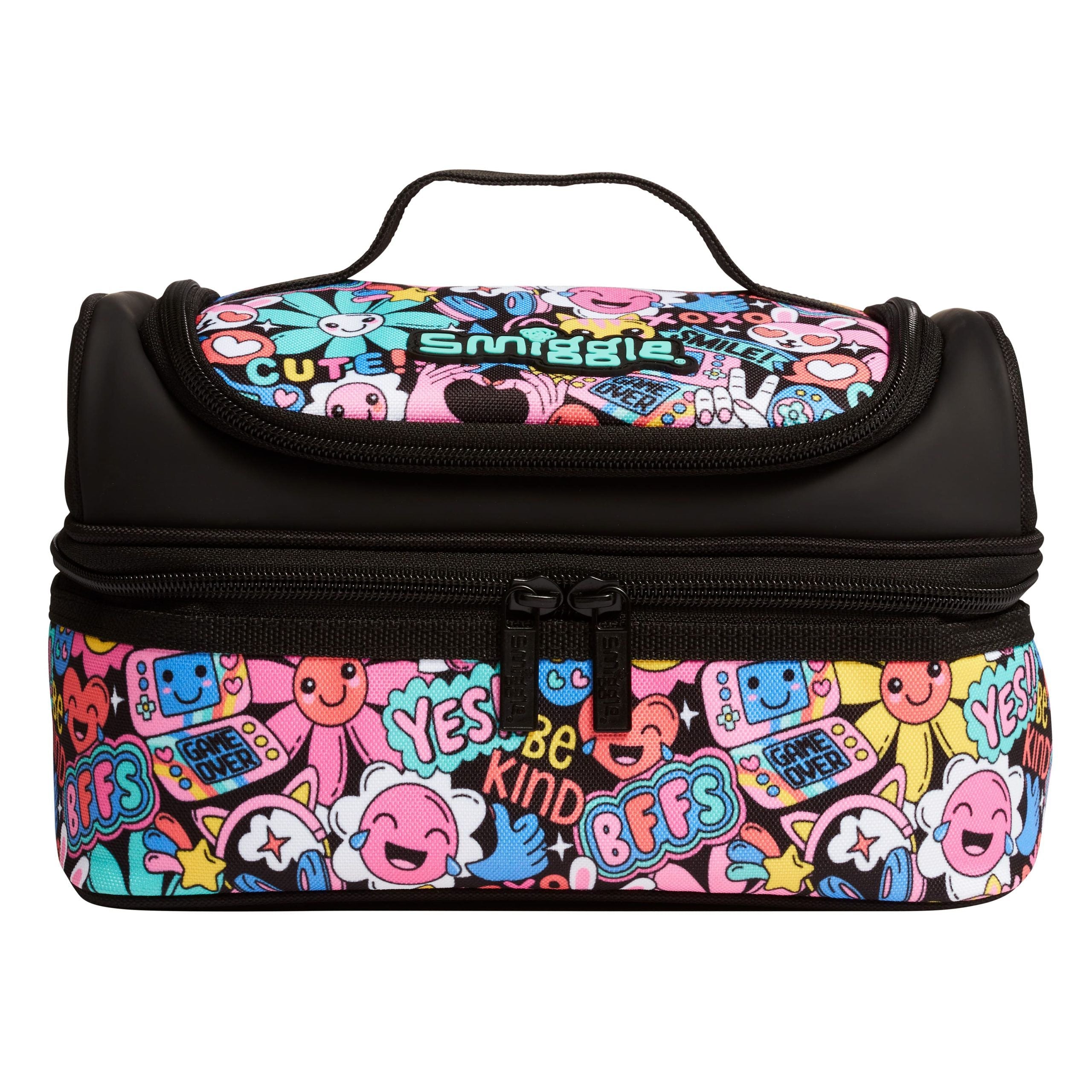 Smiggle - Bolsa de almuerzo doble Bright Side