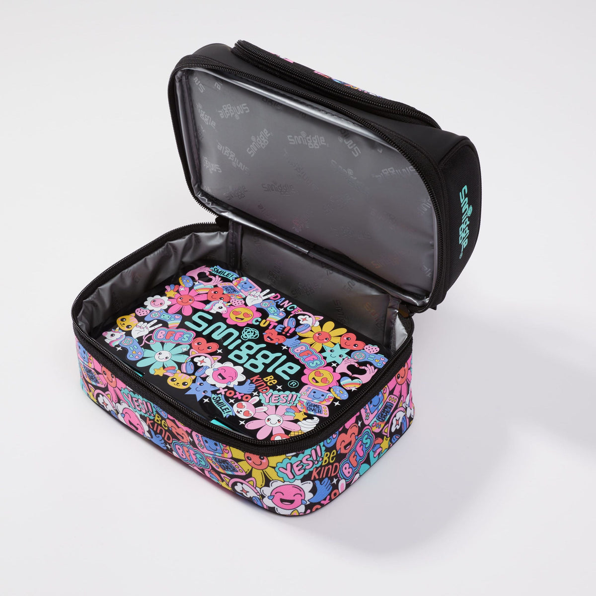 Smiggle - Bolsa de almuerzo doble Bright Side